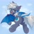 Size: 1990x2034 | Tagged: safe, artist:gale spark, oc, oc only, oc:maple night, bat pony, pony, abstract background, bat wings, butt, butt fluff, chest fluff, ear fluff, fangs, fluffy, flying, frog (hoof), hoof fluff, hoofbutt, looking at you, looking back, looking back at you, open mouth, open smile, outdoors, plot, smiling, smiling at you, solo, spread wings, underhoof, wings