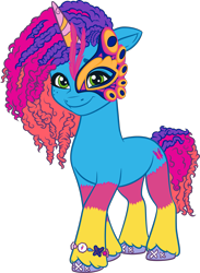 Size: 2500x3425 | Tagged: safe, misty brightdawn, pony, unicorn, g5, my little pony: make your mark, my little pony: make your mark chapter 4, official, the manesquerade ball, .ai available, .svg available, female, g5 brand assets, horn, mare, rebirth misty, simple background, solo, svg, transparent background, vector