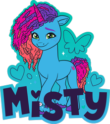 Size: 1607x1806 | Tagged: safe, misty brightdawn, pony, unicorn, g5, my little pony: make your mark, official, .ai available, .svg available, abstract background, colored, cute, female, g5 brand assets, horn, mare, mistybetes, rebirth misty, simple background, solo, svg, transparent background, vector