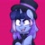 Size: 2048x2048 | Tagged: safe, artist:fizzlefer, oc, oc only, oc:flawless sparklemoon, pony, unicorn, my little pony the movie: the death of twilight sparkle, cape, clothes, female, fusion, fusion:trixie, fusion:twilight sparkle, fusion:twixie, hat, horn, mare, pink background, simple background, solo, top hat