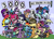 Size: 2048x1487 | Tagged: safe, artist:ewoudcponies, apple bloom, applejack, cloudchaser, coco pommel, derpy hooves, doctor whooves, flitter, fluttershy, gabby, gallus, izzy moonbow, lyra heartstrings, marble pie, maud pie, minuette, octavia melody, onyx, pinkie pie, pipp petals, rainbow dash, rarity, roseluck, scootaloo, spike, spitfire, star dancer, starlight glimmer, sunny starscout, sweetie belle, time turner, trixie, twilight sparkle, zipp storm, oc, oc:drawbones, oc:jazzy saddles, alicorn, dragon, earth pony, griffon, pegasus, pony, unicorn, g4, g5, cutie mark crusaders, female, group, horn, levitation, looking at you, magic, male, mane seven, mane six, mare, no mouth, non-pony oc, pony pile, sign, stallion, telekinesis, text