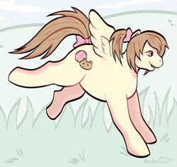 Size: 881x835 | Tagged: safe, artist:poopslug, oc, oc only, oc:pastry noms, pegasus, g1, male, solo