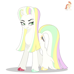 Size: 1900x1900 | Tagged: safe, artist:r4hucksake, oc, oc:dawn chorus, earth pony, pony, eyeshadow, female, hoof varnish, makeup, mare, simple background, solo, transparent background, unshorn fetlocks