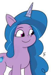 Size: 2742x4033 | Tagged: safe, artist:frownfactory, izzy moonbow, pony, unicorn, g5, my little pony: tell your tale, female, horn, mare, simple background, solo, transparent background