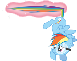 Size: 1280x1021 | Tagged: safe, artist:krazy3, rainbow dash, pegasus, pony, g4, lesson zero, my little pony: friendship is magic, female, goggles, mare, simple background, solo, transparent background, vector