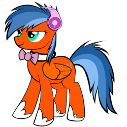 Size: 1024x1024 | Tagged: safe, artist:lyra heartstrings13, oc, pegasus, music, pegasus oc