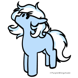 Size: 3000x3000 | Tagged: safe, artist:purple wingshade, oc, oc only, oc:starry eyes, earth pony, pony, solo