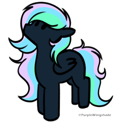 Size: 3000x3000 | Tagged: safe, artist:purple wingshade, oc, oc only, oc:crystal, pegasus, pony, solo