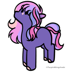 Size: 3000x3000 | Tagged: safe, artist:purple wingshade, oc, oc only, oc:crescent moonlight, earth pony, pony, solo