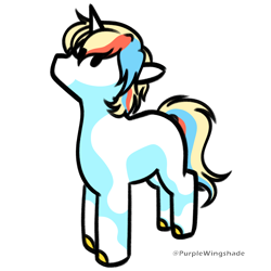 Size: 3000x3000 | Tagged: safe, artist:purple wingshade, oc, oc only, oc:maui, pony, unicorn, horn, solo