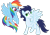 Size: 1280x890 | Tagged: safe, artist:soarindasher10, rainbow dash, soarin', pegasus, pony, g4, duo, duo male and female, female, flying, looking at each other, looking at someone, male, mare, movie accurate, ship:soarindash, shipping, simple background, smiling, smiling at each other, stallion, straight, transparent background