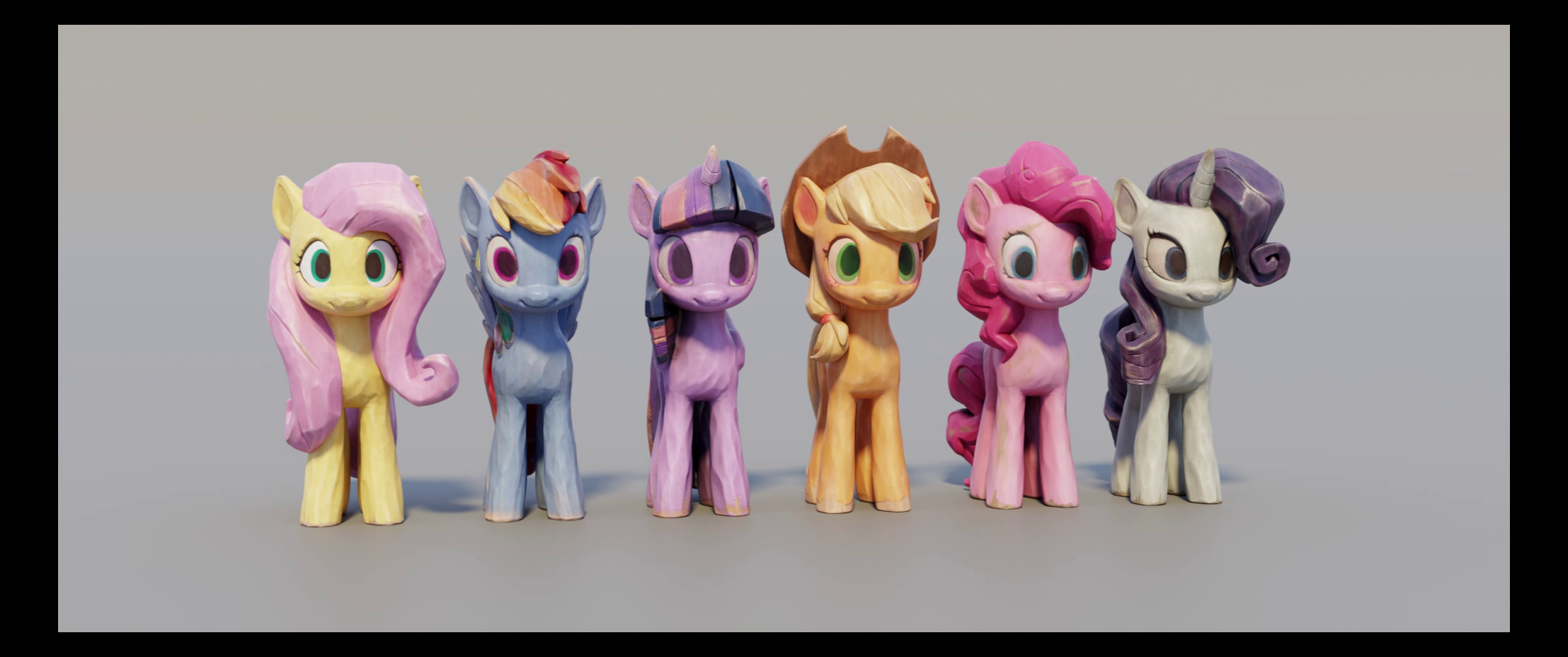 #3497607 - safe, boulder media, applejack, fluttershy, pinkie pie ...