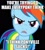 Size: 500x554 | Tagged: safe, rainbow dash, pegasus, g4, my little pony: friendship is magic, caption, fred jones, image macro, scooby-doo, scooby-doo!, text