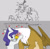 Size: 5127x5011 | Tagged: safe, artist:chub-wub, gilda, rarity, griffon, pony, unicorn, g4, absurd resolution, beak, blue eyes, blue eyeshadow, blush lines, blushing, brown fur, brown wings, butch, butch lesbian, chest fluff, colored belly, colored chest fluff, colored wings, crack shipping, dialogue, duo, duo female, english, eyelashes, eyeshadow, feather, female, floating heart, floppy ears, frown, heart, height difference, holding face, horn, interspecies, lesbian, lidded eyes, looking at each other, looking at someone, magic, makeover, makeup, makeup brush, mare, nervous, not rule 63, one eye closed, open mouth, open smile, pale belly, partially open wings, purring, rarida, requested art, ringlets, shipping, sketch, smiling, smiling at each other, speech bubble, talking, telekinesis, touching noses, unicorn horn, white coat, wings, yellow eyes