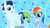 Size: 1246x701 | Tagged: oc name needed, source needed, safe, artist:toxictoric, rainbow dash, soarin', oc, pegasus, pony, g4, female, filly, foal, male, mare, offspring, parent:rainbow dash, parent:soarin', parents:soarindash, ship:soarindash, shipping, stallion, straight