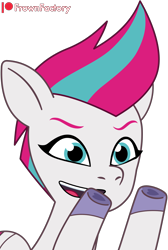 Size: 2704x4025 | Tagged: safe, artist:frownfactory, zipp storm, pegasus, g5, my little pony: tell your tale, female, mare, open mouth, simple background, solo, transparent background, vector