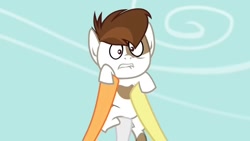 Size: 1272x716 | Tagged: safe, screencap, apple bloom, pipsqueak, scootaloo, sweetie belle, earth pony, pony, crusaders of the lost mark, g4, colt, cutie mark crusaders, female, filly, foal, lip bite, male, offscreen character, out of context, outdoors, solo focus