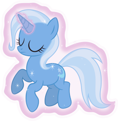 Size: 4594x4722 | Tagged: safe, artist:kojibiose, trixie, pony, unicorn, g4, female, horn, levitation, magic, mare, self-levitation, simple background, solo, telekinesis, transparent background, vector