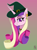 Size: 2666x3555 | Tagged: safe, artist:naen, gameloft, princess cadance, alicorn, mlp fim's fourteenth anniversary, g4, clothes, costume, ear piercing, earring, female, gameloft interpretation, gradient background, hat, horn, jewelry, looking at you, mare, nightmare night, nightmare night costume, piercing, solo, witch hat