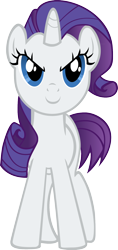 Size: 838x1771 | Tagged: safe, artist:starboltpony, rarity, pony, unicorn, g4, female, horn, mare, simple background, solo, transparent background, vector