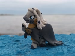 Size: 4000x3000 | Tagged: safe, artist:dingopatagonico, zecora, zebra, g4, clothes, costume, irl, nightmare night costume, outdoors, photo, solo, toy