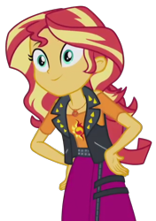 Size: 1292x1836 | Tagged: safe, editor:cutler1228, sunset shimmer, human, equestria girls, g4, female, simple background, solo, transparent background