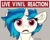 Size: 1084x863 | Tagged: safe, artist:reddthebat, dj pon-3, vinyl scratch, pony, unicorn, g4, bust, ear fluff, eye clipping through hair, eyebrows, eyebrows visible through hair, female, floppy ears, frown, gray background, horn, live tucker reaction, looking at you, mare, meme, missing accessory, no glasses, open mouth, signature, simple background, solo