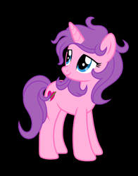 Size: 3245x4133 | Tagged: safe, artist:alicesponycorner, oc, oc only, oc:scribbles, pony, unicorn, black background, contest entry, horn, oc redesign, redesign, simple background, solo