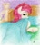 Size: 8400x9617 | Tagged: safe, artist:trance-wave, roseluck, earth pony, pony, g4, bed, indoors, looking at you, looking back, pillow, solo, traditional art