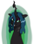 Size: 1364x1800 | Tagged: safe, artist:waspking, queen chrysalis, changeling, changeling queen, pony, g4, bust, fangs, looking at you, portrait, solo