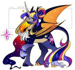 Size: 1600x1500 | Tagged: safe, artist:legendaryshadee, twilight sparkle, alicorn, pony, g4, alternate design, bat wings, glasses, simple background, solo, transparent background, twilight sparkle (alicorn), wings