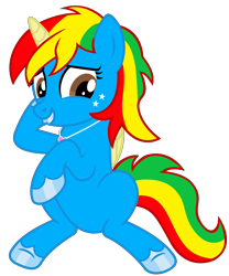 Size: 3488x4183 | Tagged: safe, artist:creedyboy124, artist:shieldwingarmorofgod, oc, oc only, oc:royal strength, alicorn, pony, g4, base used, cute, female, not a vector, pixel-crisp art, simple background, smiling, solo, transparent background