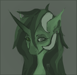 Size: 3486x3390 | Tagged: safe, oc, alicorn, fallout equestria, alicorn oc, artificial alicorn, green alicorn (fo:e), green eyes, horn, wings