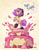 Size: 3250x4121 | Tagged: safe, artist:amishy, oc, oc only, oc:quickdraw, blueberry, butt, cake, coat markings, cowboy hat, curly mane, food, freckles, handkerchief, happy birthday, hat, hoof ring, ice cream, ice cream cone, plot, popping out of a cake, socks (coat markings), solo, sprinkles, spurs, strawberry