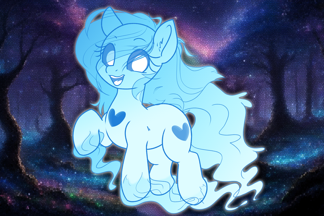#3481322 - safe, artist:derpydoodesigns, oc, oc only, ghost, pony ...