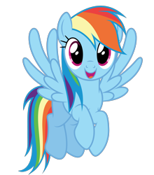 Size: 3380x3840 | Tagged: safe, editor:greywolf2021, rainbow dash, pegasus, g4, female, simple background, solo, transparent background, vector