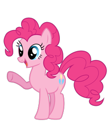 Size: 3380x3840 | Tagged: safe, editor:greywolf2021, pinkie pie, earth pony, g4, female, simple background, solo, transparent background, vector