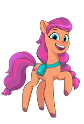 Size: 815x1209 | Tagged: safe, sunny starscout, earth pony, pony, g5, official, concept art, female, mare, my little pony g5 2d show (boulder media), simple background, solo, transparent background