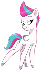 Size: 553x941 | Tagged: safe, zipp storm, pegasus, pony, g5, official, concept art, ear piercing, female, mare, my little pony g5 2d show (boulder media), piercing, simple background, slender, solo, thin, transparent background, zipp is skinny