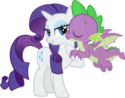 Size: 2233x1753 | Tagged: safe, artist:almostfictional, artist:dragonchaser123, edit, vector edit, rarity, spike, dragon, pony, unicorn, g4, .svg available, bedroom eyes, cheek kiss, duo, duo male and female, eyes closed, female, flying, grin, horn, interspecies, kissing, kissy face, lidded eyes, male, mare, raised hoof, ship:sparity, shipping, show accurate, simple background, smiling, straight, transparent background, vector, winged spike, wings