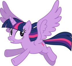 Size: 1325x1203 | Tagged: safe, artist:sketchmcreations, twilight sparkle, alicorn, pony, g4, female, flying, frown, gritted teeth, mare, simple background, solo, teeth, transparent background, twilight sparkle (alicorn), vector