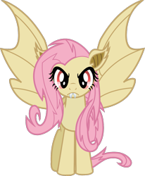 Size: 1191x1447 | Tagged: safe, fluttershy, bat pony, pony, g4, official, .svg available, 2016 character collage, bat ponified, female, flutterbat, race swap, simple background, solo, svg, transparent background, vector