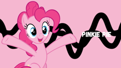 Size: 1920x1080 | Tagged: safe, artist:mlp123fan, pinkie pie, earth pony, pony, g4, female, mare, solo, wallpaper