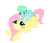 Size: 900x765 | Tagged: safe, artist:jujubacandy, fluttershy, pegasus, pony, g4, duo, duo female, female, filly, foal, mare, simple background, transparent background