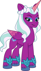 Size: 2469x4263 | Tagged: safe, opaline arcana, alicorn, pony, g5, my little pony: tell your tale, official, .ai available, .svg available, female, g5 brand assets, mare, simple background, solo, svg, transparent background, vector