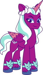 Size: 2469x4263 | Tagged: safe, opaline arcana, alicorn, pony, g5, my little pony: tell your tale, official, .ai available, .svg available, female, g5 brand assets, mare, simple background, solo, svg, transparent background, vector