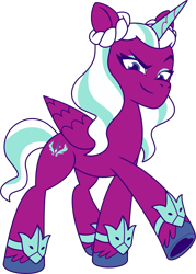 Size: 2918x4072 | Tagged: safe, opaline arcana, alicorn, pony, g5, my little pony: tell your tale, official, .ai available, .svg available, female, g5 brand assets, mare, simple background, solo, svg, transparent background, vector