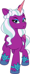 Size: 1813x4488 | Tagged: safe, opaline arcana, alicorn, pony, g5, my little pony: tell your tale, official, .ai available, .svg available, female, g5 brand assets, mare, simple background, solo, svg, transparent background, vector