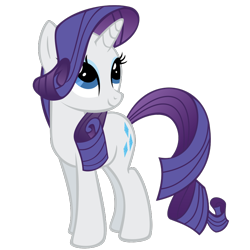 Size: 800x800 | Tagged: safe, artist:the smiling pony, rarity, pony, unicorn, g4, .svg available, cute, female, high res, horn, inkscape, looking up, mare, raribetes, simple background, smiling, solo, transparent background, vector