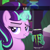 Size: 2048x2048 | Tagged: safe, artist:cezaryy, artist:trrrebleee, edit, vector edit, starlight glimmer, pony, unicorn, g4, bedroom, caption, drink, energy drink, franzj, glowing, glowing horn, horn, meme, monster energy, ponified meme, reference in the comments, s5 starlight, snapchat, starlight's bedroom, text, vector